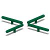 Outdoor Fitness Station - Log Hop