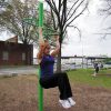 UP257 Knee Lift Station for Outdoor Fitness Parks