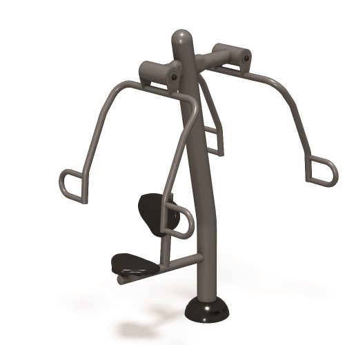 Accessible Vertical Press Outdoor Fitness Station